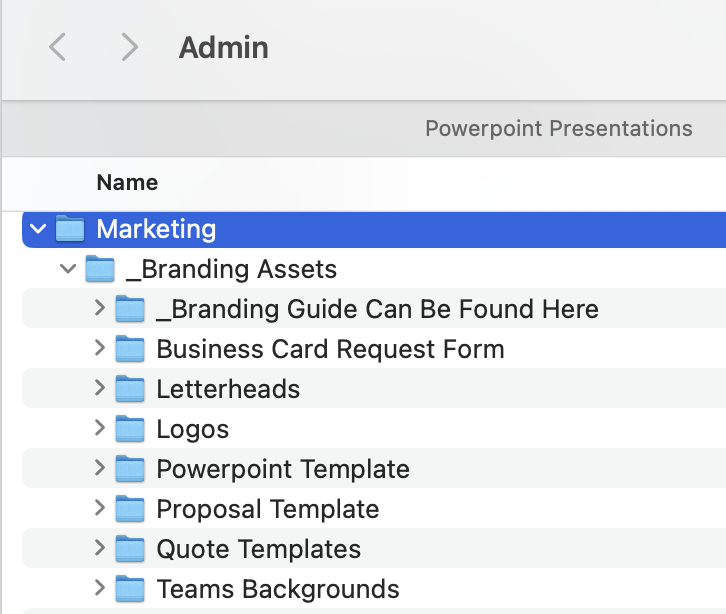 Path to Brand Assets